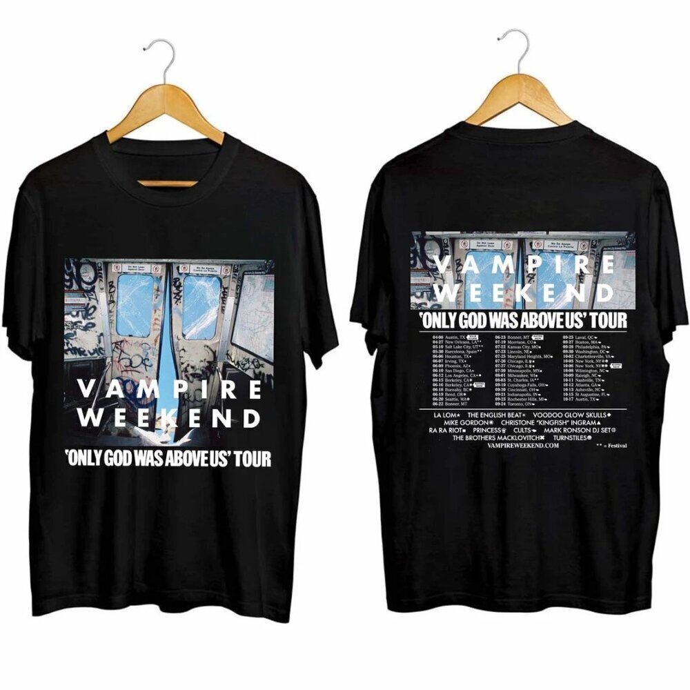 Vampire Weekend Band Fan Shirt Vampire Weekend  Concert Shirt 2 Sided